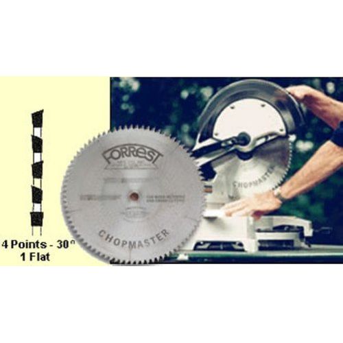  Forrest CM07H606100 Chopmaster 7-1/2-Inch 60 Tooth 5/8-Inch Arbor 3/32-Inch Kerf Circular Saw Blade