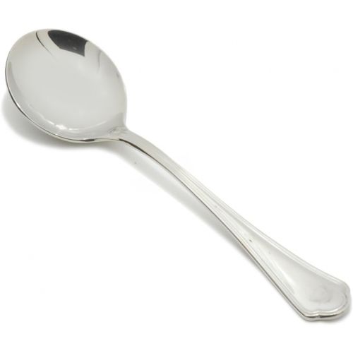  Fortessa Medici 1810 Stainless Steel Flatware Table Spoon, Set of 12