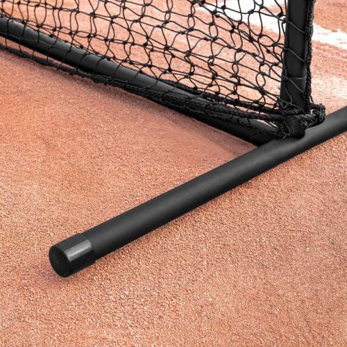  Fortress Softball Screen - Pitching Net & Frame to Perfect Your Batting Technique Baseball Practice Gear Baseball Solo or Team Training Equipment Baseball Batting Practice