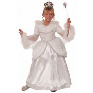 Forum Novelties Designer Collection Deluxe Snow Queen Costume Dress, Child Medium