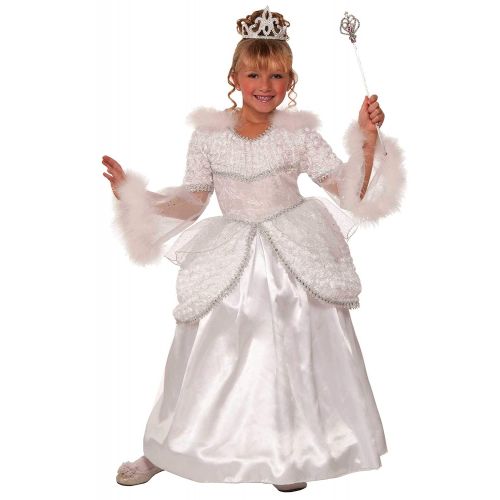  Forum Novelties Designer Collection Deluxe Snow Queen Costume Dress, Child Medium