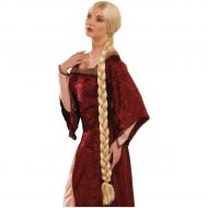 Forum Novelties Womens Adult Extra Long Blonde Braids Rapunzel Costume Wig