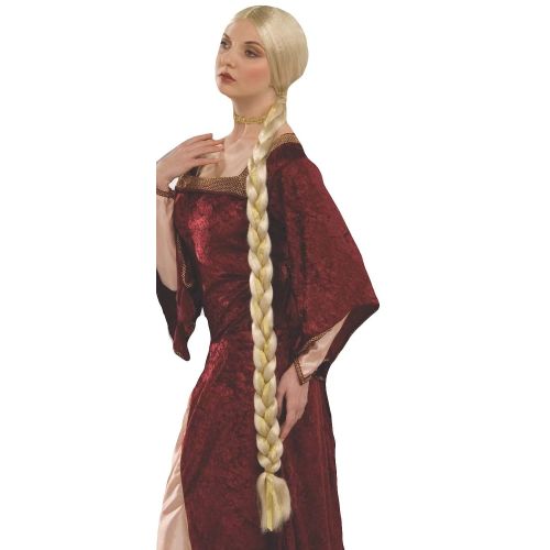  Forum Novelties Womens Adult Extra Long Blonde Braids Rapunzel Costume Wig