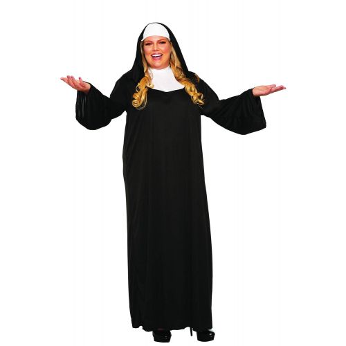  Forum Novelties Womens Plus-Size Plus Size Adult Nun Costume