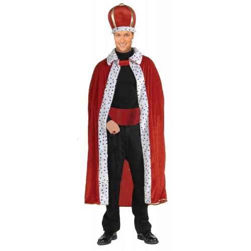  Forum Novelties Adult King Crown and Robe Set