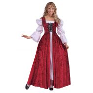 Forum Novelties Womens Medieval Lace-Up Costume Gown