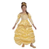 Forum Novelties Child’s Beautiful Princess Costume, Gold, Large