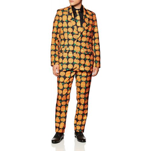  할로윈 용품Forum Novelties Mens Pumpkin Suit and Tie Xl Costume