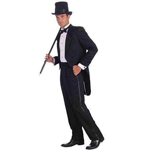  할로윈 용품Forum Novelties Adult Vintage Hollywood Humphrey Bogart Tailcoat Tuxedo Costume