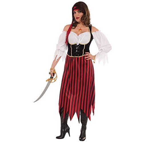  할로윈 용품Forum Novelties Plus Size Pirate Maiden Costume