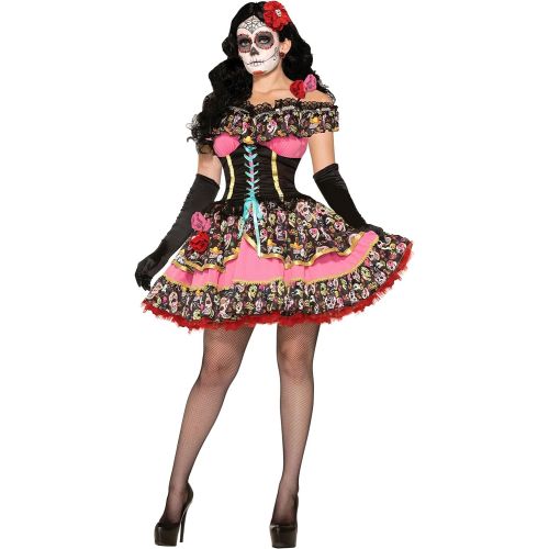  할로윈 용품Forum Novelties Womens Day Of Dead Senorita Costume