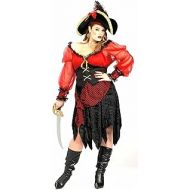 할로윈 용품Forum Novelties Womens Plus-Size Buccaneer Beauty Plus Size Pirate Costume