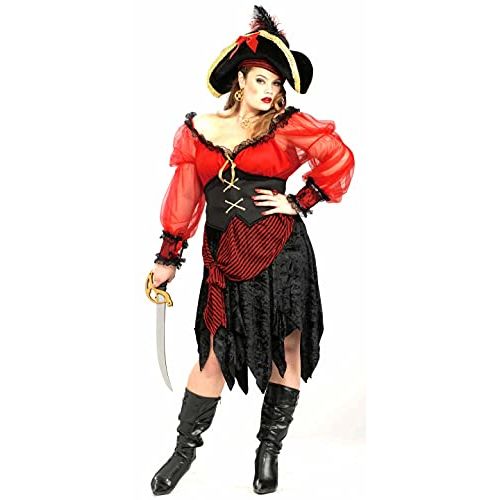  할로윈 용품Forum Novelties Womens Plus-Size Buccaneer Beauty Plus Size Pirate Costume