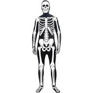 할로윈 용품Forum Novelties Mens Skeleton Man Bone Skin Suit Adult Costume