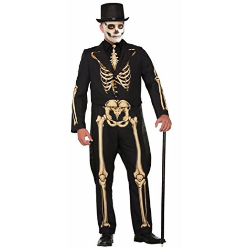  할로윈 용품Forum Novelties Forum Mens Skeleton Suit Formal Attire with Jacket and Pants