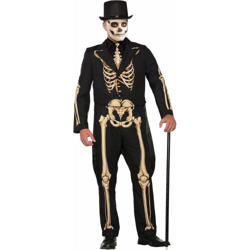  할로윈 용품Forum Novelties Forum Mens Skeleton Suit Formal Attire with Jacket and Pants