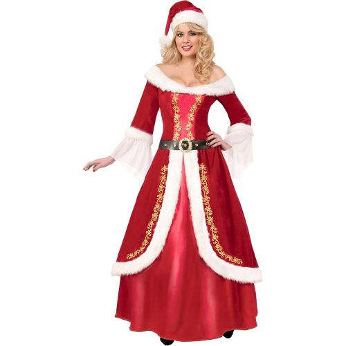  할로윈 용품Forum Novelties Womens Premium Classic Mrs. Claus Costume