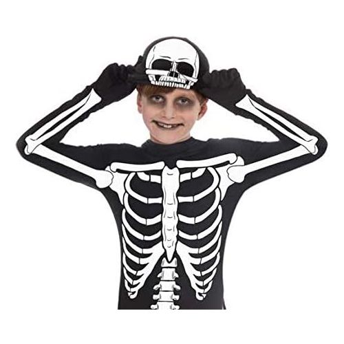  할로윈 용품Forum Novelties Im Invisible Costume Stretch Body Suit, Skeleton, Child Large