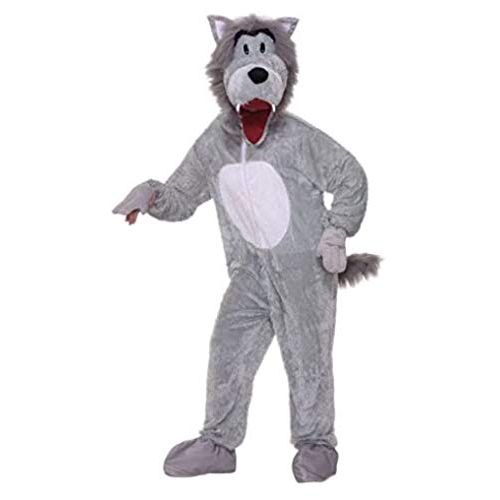  할로윈 용품Forum Novelties Mens Storybook Big Bad Wolf Plush Mascot Costume