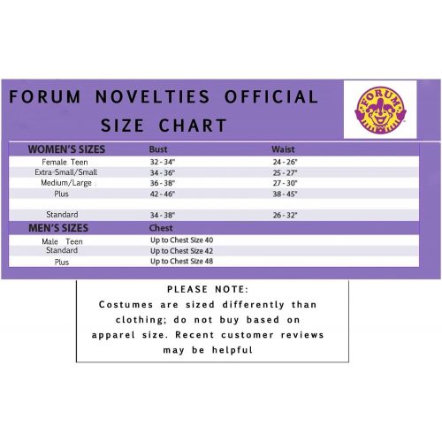  할로윈 용품Forum Novelties Forum Cards Costume, As Shown, Standard