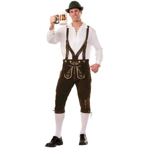  Forum Novelties Forum Mens Deluxe Leather Lederhosen