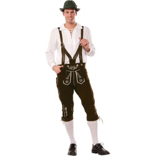  Forum Novelties Forum Mens Deluxe Leather Lederhosen