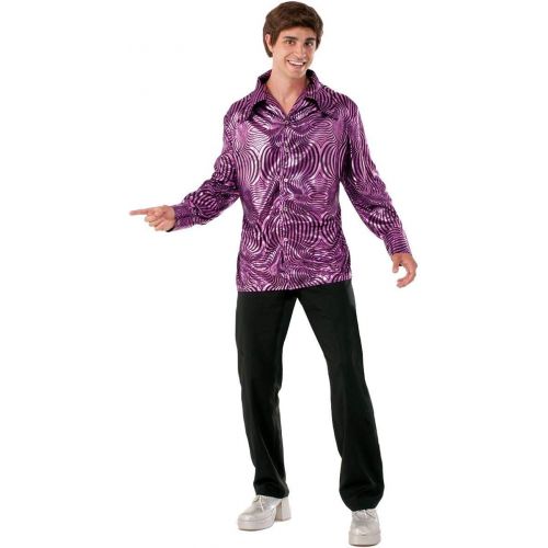  Forum Novelties Mens 70s Disco Dynamite Dude Costume Shirt