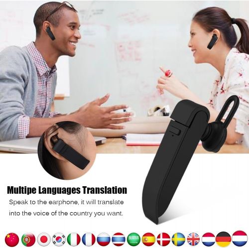  [아마존베스트]Fosa Smart Language Translator Device, Electronic Translator Portable Bluetooth Multi-Language Translation, 16 Languages Wireless Translator Headset for Learning Traveling Shopping Busi