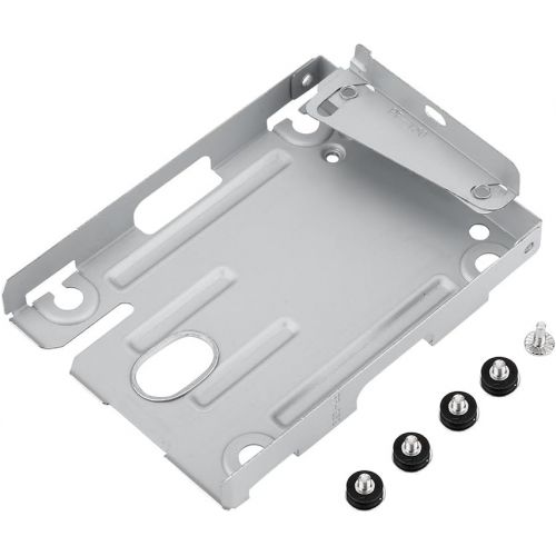  Fosa Playstation 3 Super Slim Hard Drive Bracket, 2.5 Hard Disk Drive Mounting Kit Bracket for PS3 CECH-400X, HDD Hard Disk Drive Holder Adapter with Screws