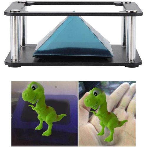  Fosa 3D Holographic Display Stands,Projector 3.5-6inch Mobile Smartphone Hologram Bracket,360° Images Holographic Display Stands Projector,for Ad Display/Cartoon Interaction/Entertainme