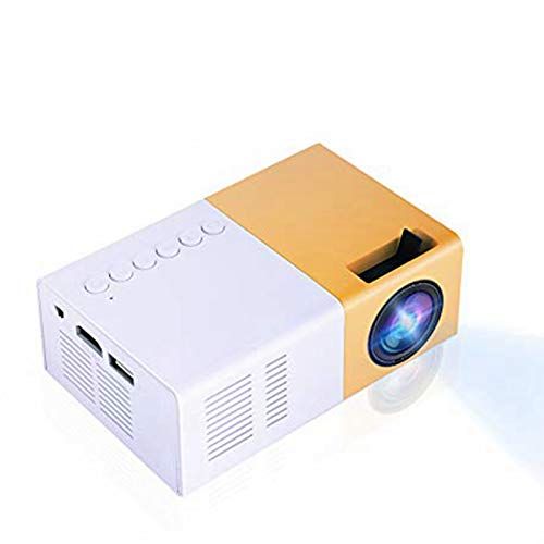  Fosa Mini Projector Portable 1080P LED Projector, Pocket Pico Video Projector for Home Theater Movie Projector, Outdoor Movie Projector, Cartoon, Kids Gift, HDMI USB TV AV Interfaces an