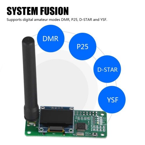  Fosa fosa Hotspot Support DMR YSF P25 MMDVM +Antenna + Case + LED DIY Kit for Raspberry Pi