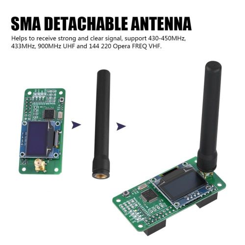  Fosa fosa Hotspot Support DMR YSF P25 MMDVM +Antenna + Case + LED DIY Kit for Raspberry Pi