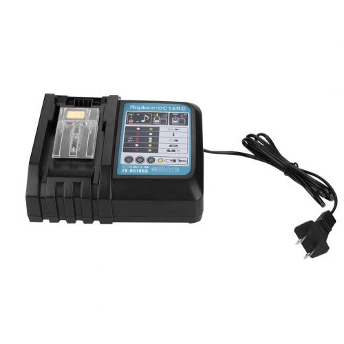  Fosa fosa DC 18RC 6A Universal Intelligent Lithium Battery Quick Charger 100-240V for Makita(Us Plug)