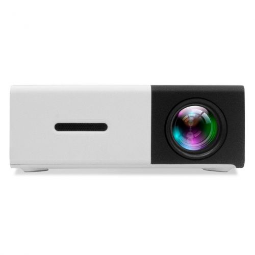  Mini Projector, Fosa Portable LED Projector Home Cinema Theater Supprot USBSDAVHDMI Input Video Projector for Home Movie IndoorOutdoor Pico projector