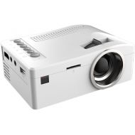 Fosa UC18 Mini Portable video Projector, Full HD 1080P LCD LED Home Theater Cinema Mini Portable Projector Support USB TV VGA SD AV Multi language, Great for Movie Nights and Video