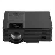 Fosa Mini WiFi Smart HD Projector LED 1500ANSI LM Outdoor Home Cinema Theater Support PC Laptop USB/SD/AV/HDMI Input Great for Party Game Home Entertainment,Meeting,and Education (