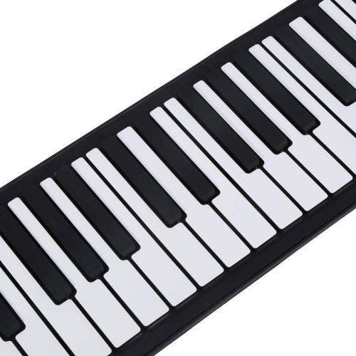  Fosa fosa Portable 61-Keys Roll up Soft Silicone Flexible Electronic Digital Music Keyboard Piano New