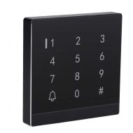 Fosa fosa Door Access Control System T-118 Door Access Control Keypad Unlock with Card Password Card+Password Access Keypad A Set of WG26 Interfaces 2 Signals for Outdoor Indoor(Silver)
