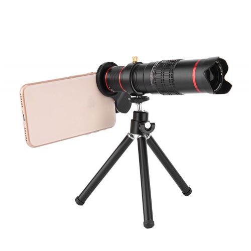  Fosa fosa Phone Zoom Lens Universal 22X Phone Telephoto Telescope Phone Zoom Camera Lens 4K HD with Mini Tripod for iPhone Samsung Huawei Smartphones