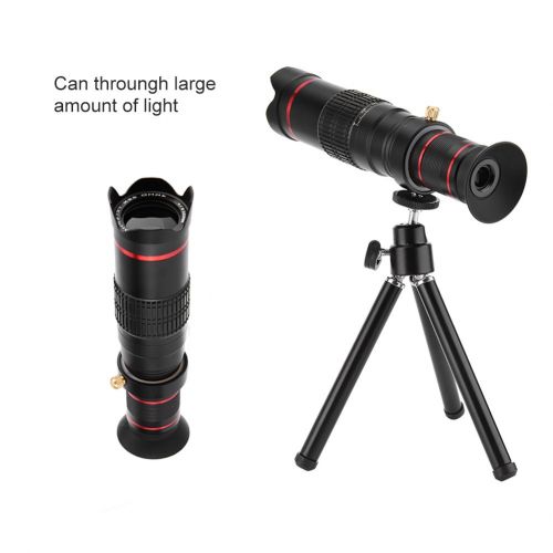  Fosa fosa Phone Zoom Lens Universal 22X Phone Telephoto Telescope Phone Zoom Camera Lens 4K HD with Mini Tripod for iPhone Samsung Huawei Smartphones