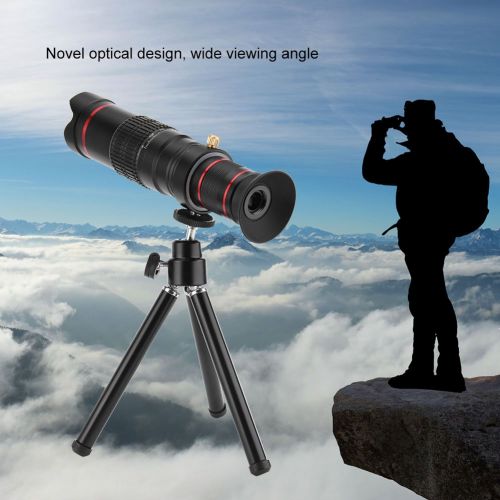  Fosa fosa Phone Zoom Lens Universal 22X Phone Telephoto Telescope Phone Zoom Camera Lens 4K HD with Mini Tripod for iPhone Samsung Huawei Smartphones