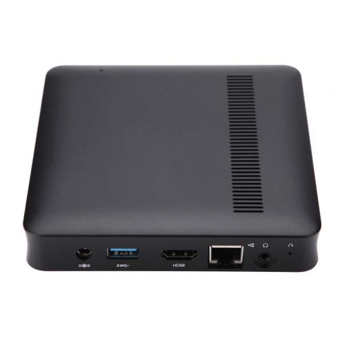  Fosa fosa Mini Desktop Computer, Mini PC for Win 10 Portable and Delicate Intel HD Graphics Desktop Computer, Mini Computer for 4K Home Theater Atom Z8350 Quad Core 2+32GB HDMI+VGA Outp