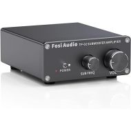 Fosi Audio TP-02 TDA7498E Subwoofer Amplifier Mini Sub Bass Digital Class D Integrated Subwoofer Amp 220Watt