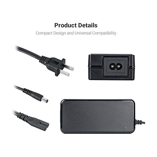  Fosi Audio 48V 5A Power Adapter Supply for Home Audio Bluetooth Stereo Receiver Amplifier Mini Hi-Fi Class D Integrated Amp