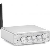 Fosi Audio BT30D-S Bluetooth 5.0 Receiver Amplifier 50 Watt x2+100 Watt Mini Hi-Fi Stereo Audio Class D 2.1 Channel Integrated Amp for Home Outdoor Passive Speakers/Powered Subwoof