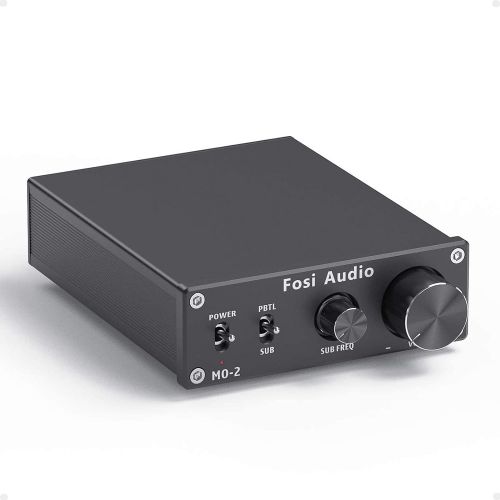  [아마존베스트]Fosi Audio Subwoofer Amplifier Mono Channel Amp Home Theater Power Amp 100W M02