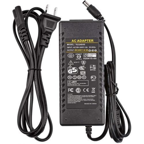  [아마존베스트]Fosi Audio Power Adapter Supply for TPA3116 TDA7498 TDA7492 TAS5613 Class D Amplifier (24V 4.5A)