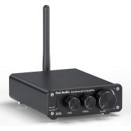 [아마존베스트][2020 Upgraded] Bluetooth 5.0 Stereo Audio Amplifier Receiver 2 Channel Class D Mini Hi-Fi Integrated Amp for Home Speakers 50W x 2 TPA3116 - Fosi Audio BT10A
