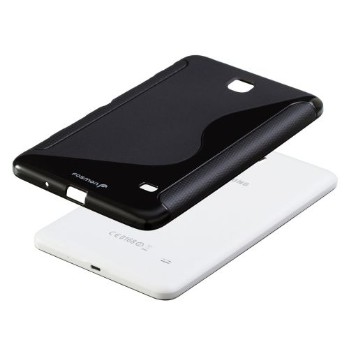  Fosmon Galaxy Tab 4 7.0 Slim Fit Cover [DURA-S] Snap On Case for Samsung Galaxy Tab 4 7-Inch Tablet (Black)